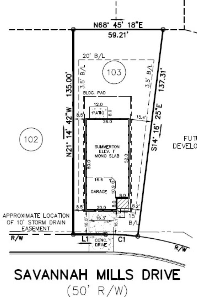 1616 Savannah Mills Drive