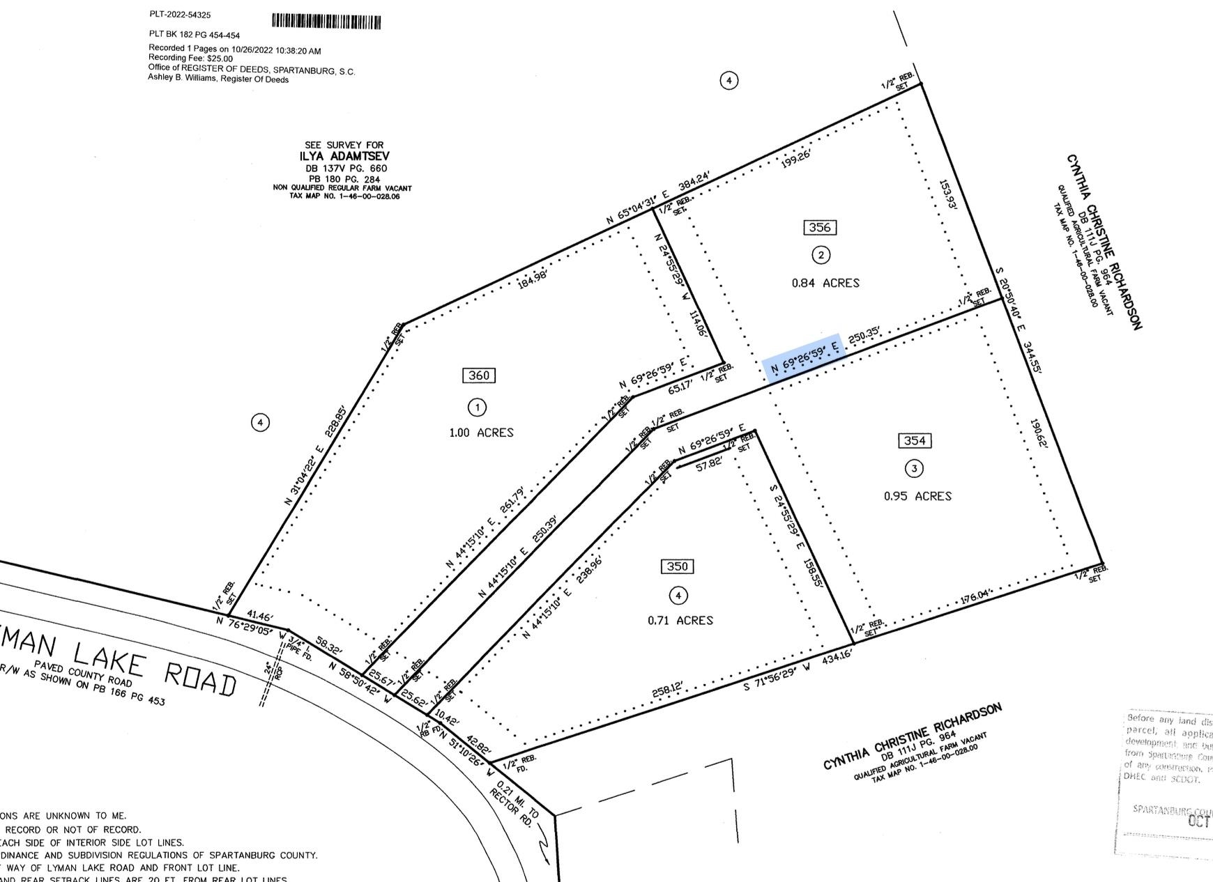 354 Lyman Lake Road